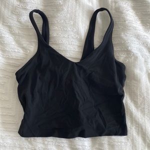 Lululemon Align crop tank size 4 black